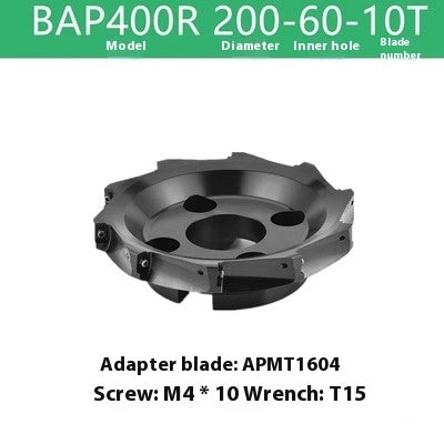 2076-CNC 90 degree right-angle BAP300R/400R milling cutter head machining center 1604 cutter head non-standard 45 60 65 Shandong Denso Pricision Tools Co.,Ltd.